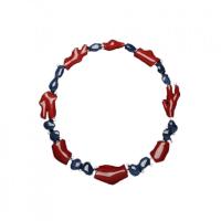 Collana Coralli e Zaffiri